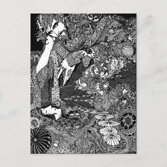 Cartão Postal Mulher e Homem (Frente)