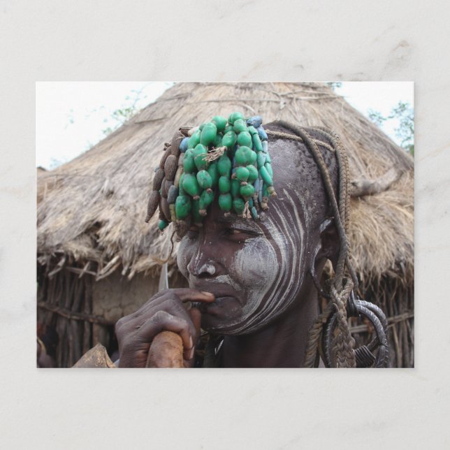 Cartão Postal Mulher Etíope 2 (Frente)