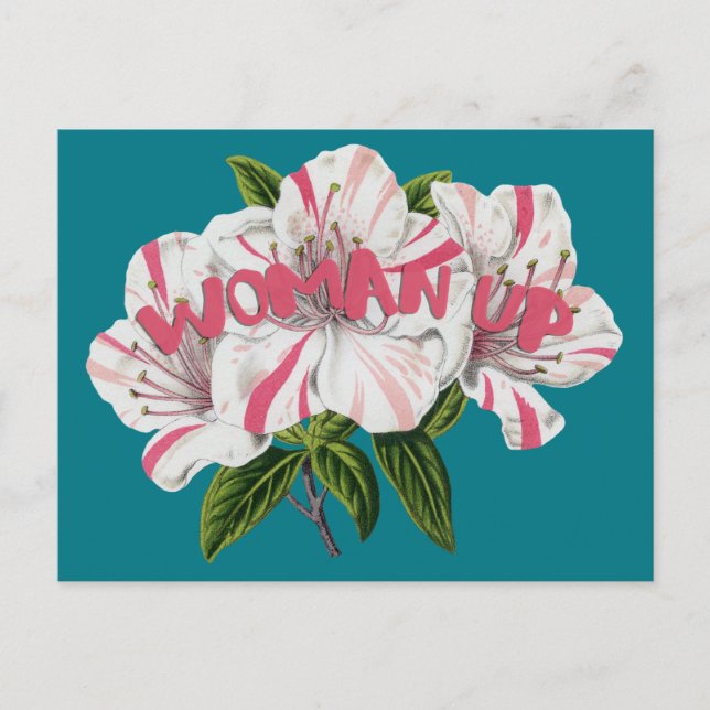 Cartão Postal Mulher Feminista (Frente)