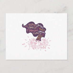 Cartão Postal Mulher Forte