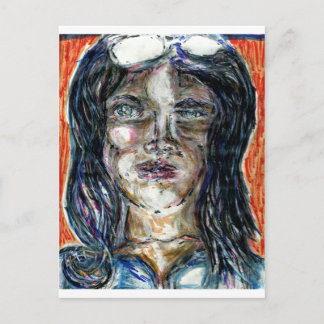 Cartão Postal Mulher Internacional do Mistério