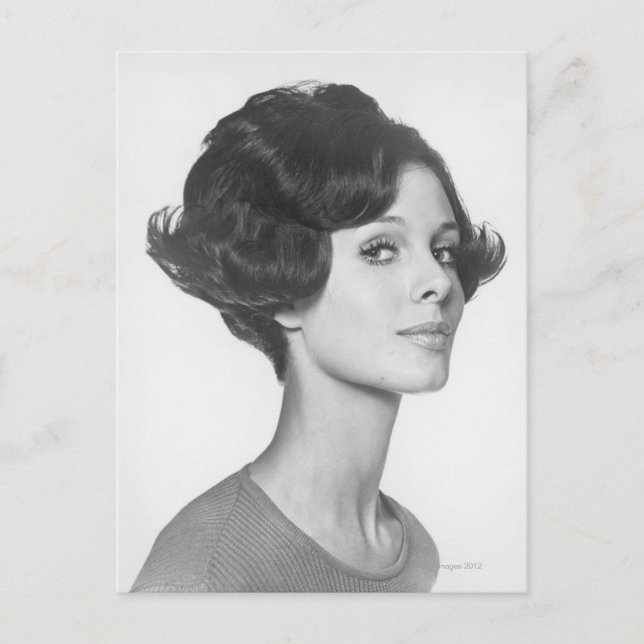 Cartão Postal Mulher jovem (Frente)