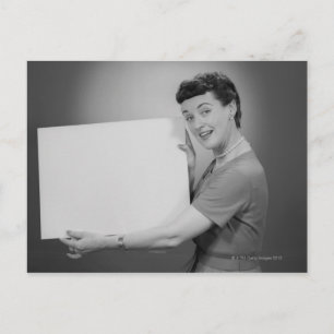 Cartão Postal Mulher Madura