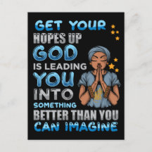 Mulher negra rezando guerreira a Deus