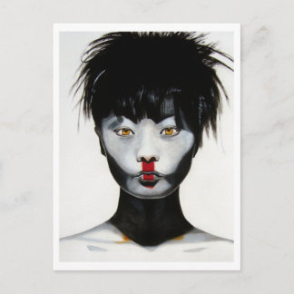 Cartão Postal Mulher Plug and play