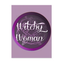 Mulher Roxa Witchy