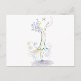 Cartão Postal Mulher selvagem