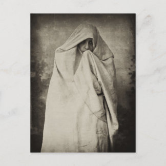 Cartão Postal Mulher solteira em Tangier, Marrocos, 1898