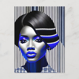 Cartão Postal Mulher Surreal