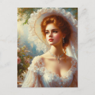 Cartão Postal Mulher Vitoriana 5