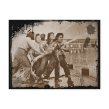 Mulheres Bombeiros Pearl Harbor 7 de dezembro