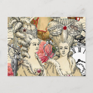 Cartão Postal Mulheres de Cabelo Grande