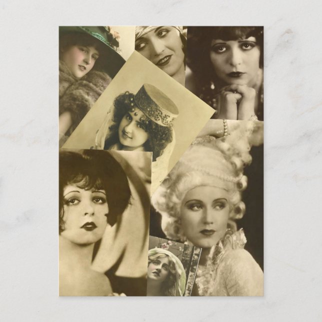 Cartão Postal Mulheres Dramáticas Do Passado (Frente)