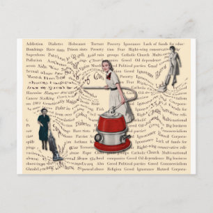 Cartão Postal Mulheres governam o mundo