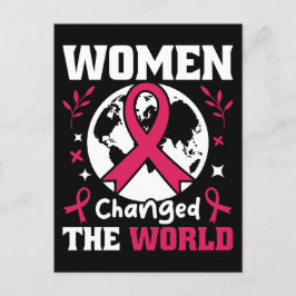 Cartão Postal Mulheres Mudaram O Mundo Feminista