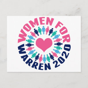 Cartão Postal Mulheres no Warren 2020