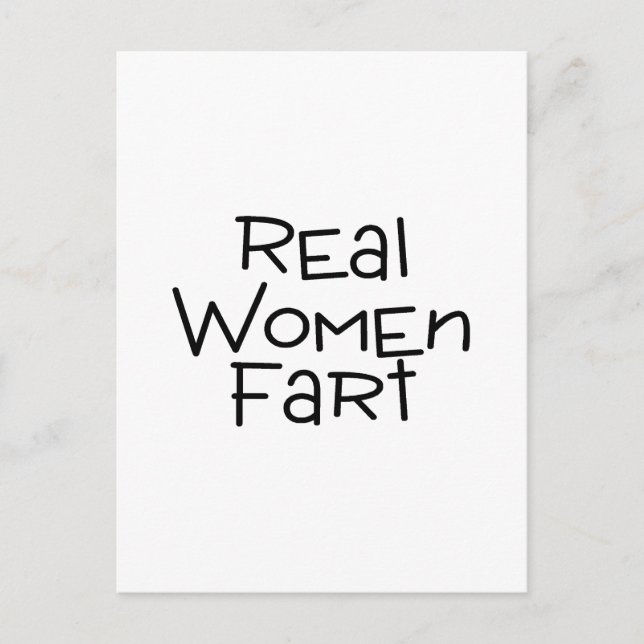 Cartão Postal Mulheres Reais Fart (Frente)