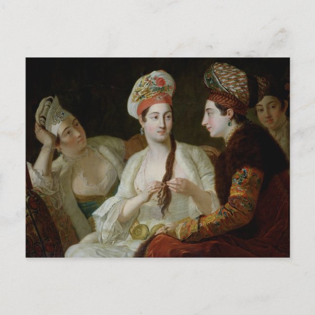 Cartão Postal Mulheres Turcas (Frente)