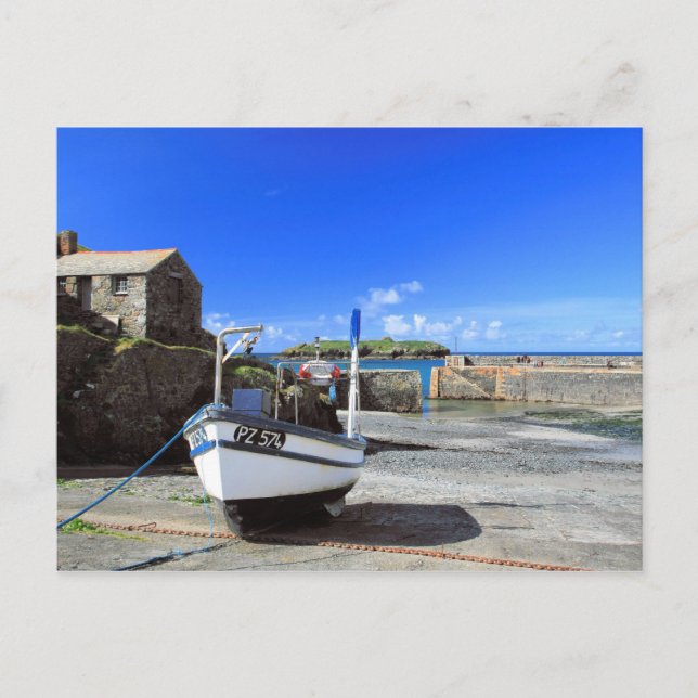 Cartão Postal Mullion Cove (Frente)