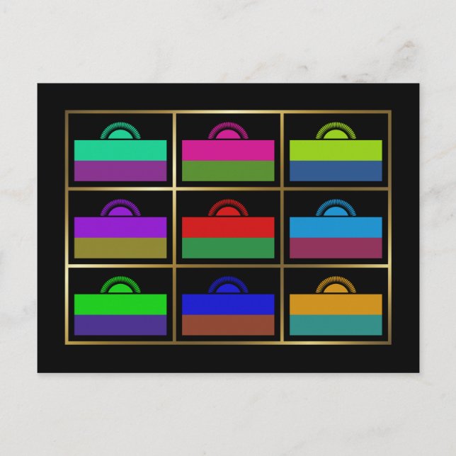 Cartão postal Multihue Malawi (Frente)