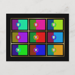 Cartão postal Multihue Portugal