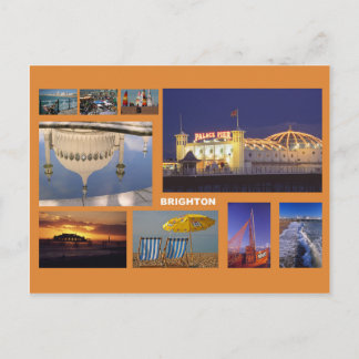 Cartão Postal Multiimagem Brighton
