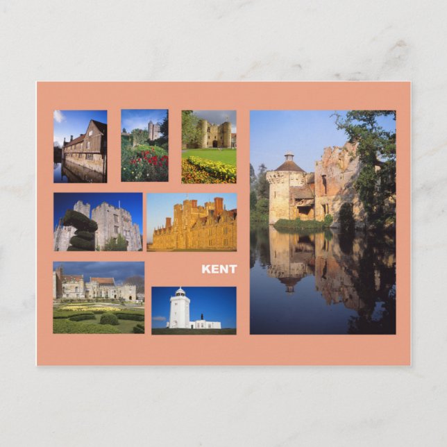 Cartão Postal Multiimagem do Kent (Frente)
