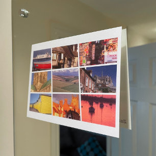 Cartão Postal Multiimagem Sussex Ocidental