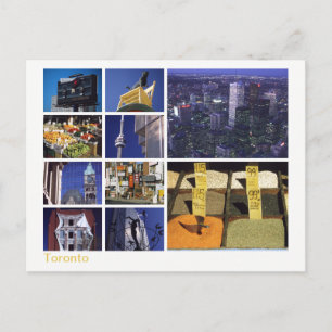 Cartão Postal Multiimagem Toronto