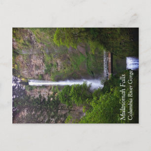 Cartão Postal Multnomah Falls Bridge Repair, Oregon