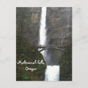 Cartão Postal Multnomah Falls, Oregon