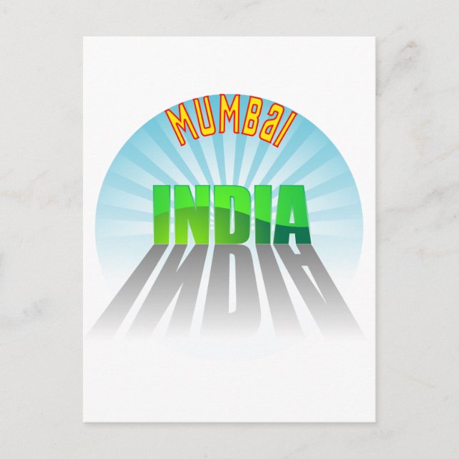 Cartão Postal Mumbai (Frente)
