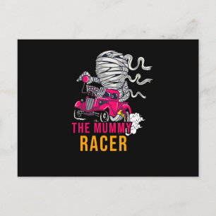 Cartão Postal Mummy Racer