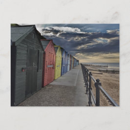 Cartão Postal Mundesley Beach Huts