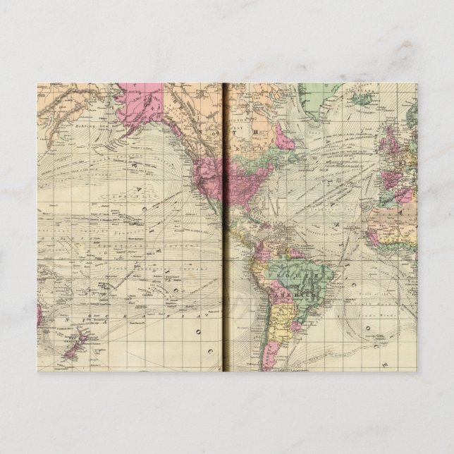 Cartão Postal Mundo (Frente)