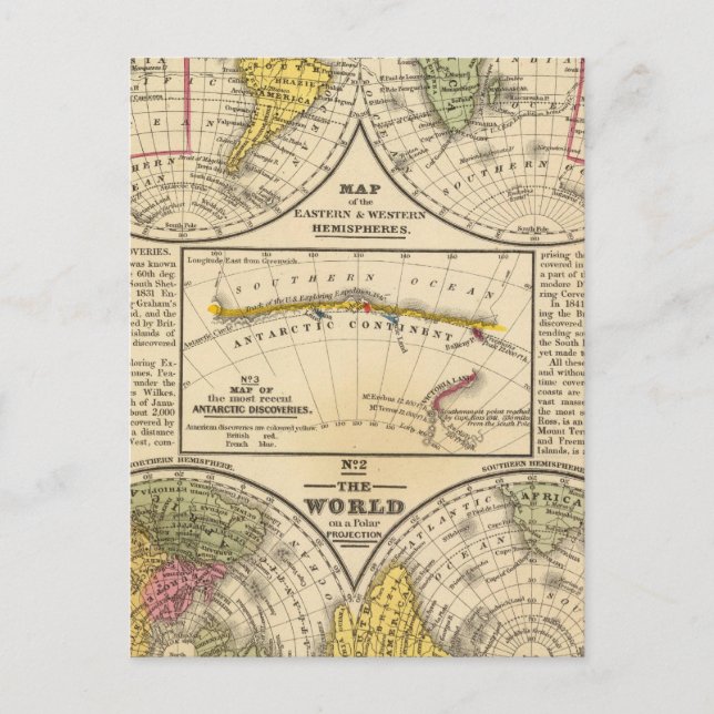 Cartão Postal Mundo 7 (Frente)