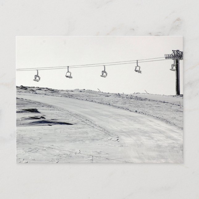 Cartão Postal Mundo branco (Frente)