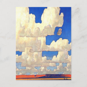 Cartão Postal “Mundo de Nuvens” por Maynard Dixon