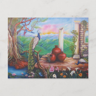 Cartão Postal Mundo perdido