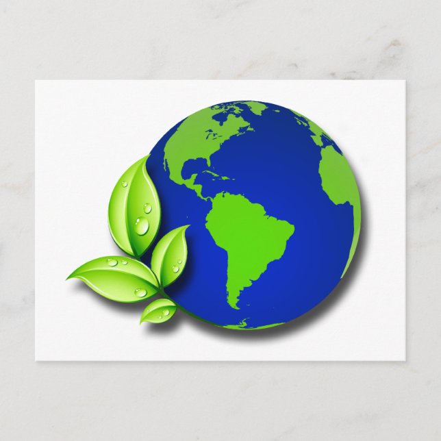 CARTÃO POSTAL MUNDO VERDE (Frente)