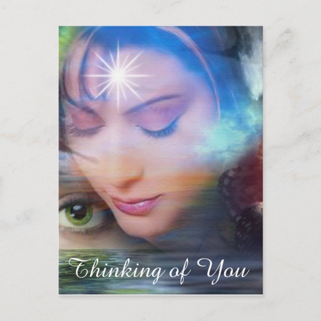 Cartão Postal Mundos Multidimensionais (Frente)