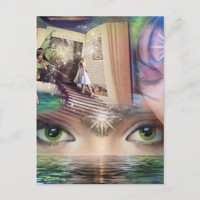 Cartão Postal Mundos Multidimensionais (Frente)