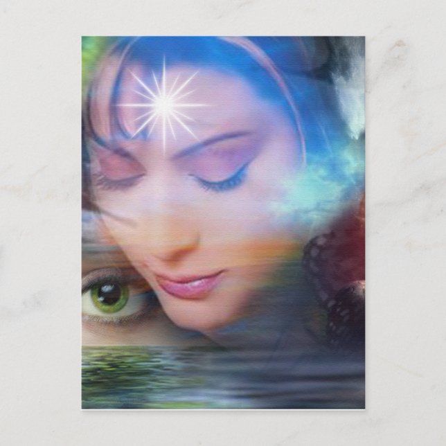 Cartão Postal Mundos Multidimensionais (Frente)