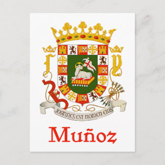 Cartão Postal Munoz Shield de Porto Rico