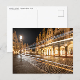 Cartão Postal Münster Alemanha
