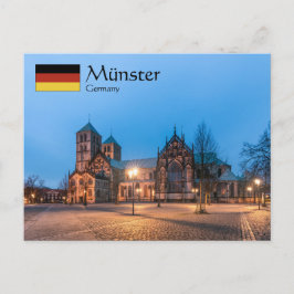 Cartão Postal Münster Alemanha