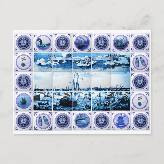 Cartão postal Mural com o estilo de software Vinta (Frente)