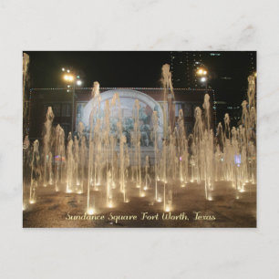 Cartão Postal Mural de Trilha Sundance Square Chisholm