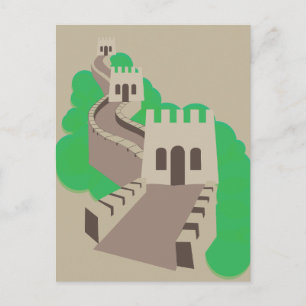 Cartão Postal Muralha da China