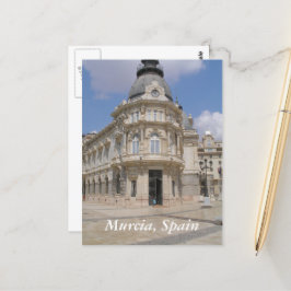 Cartão Postal Murcia, edifício de Espanhas